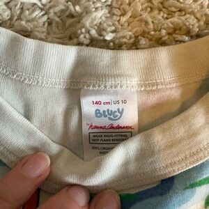 Hanna Andersson Kids Matching Set - Blue and White